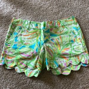Lilly Pulitzer Buttercup Shorts Size 00